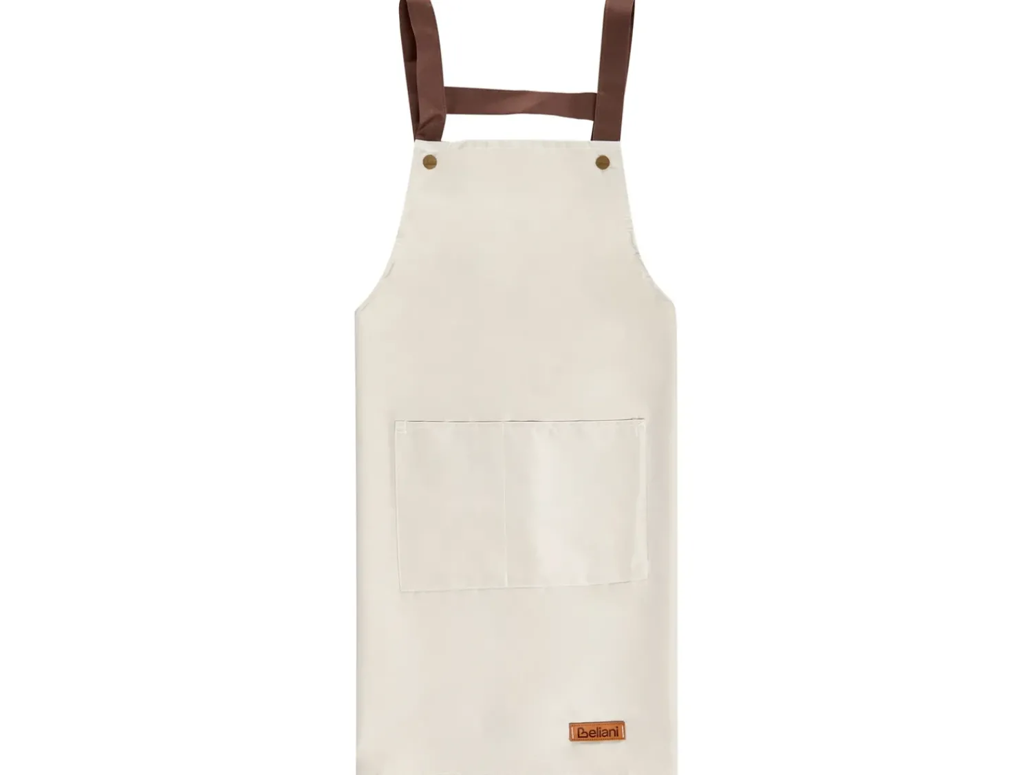 Clearance Beliani Set di Tessili da Cucina LACTUCA Beige Bianco Beige Marrone Nero