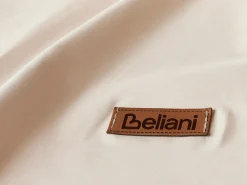 Clearance Beliani Set di Tessili da Cucina LACTUCA Beige Bianco Beige Marrone Nero