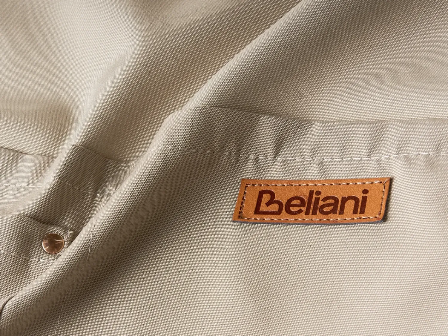 Best Beliani Set di Tessili da Cucina PISUM Beige Bianco Beige Marrone Nero