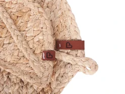 Outlet Beliani Set di tovagliette e sottobicchieri PEPPERLEAF Iuta Naturale
