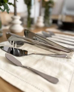 Beliani Set di 7 utensili da cucina ZITI Argento