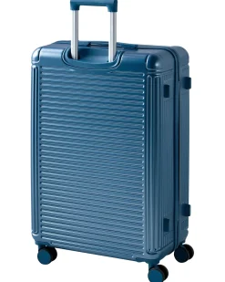 New Beliani Set di 3 valigie rigide MYNTIS Blu Blu Nero