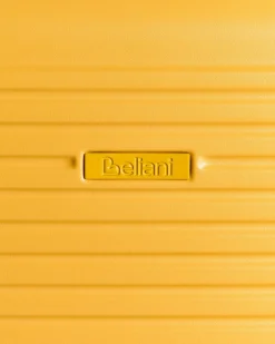 Discount Beliani Set di 3 valigie rigide MYNTIS Giallo Giallo Nero