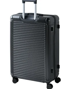Outlet Beliani Set di 3 valigie rigide MYNTIS Grigio scuro Grigio Nero