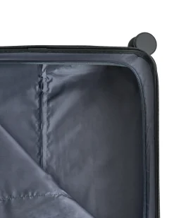 Outlet Beliani Set di 3 valigie rigide MYNTIS Grigio scuro Grigio Nero