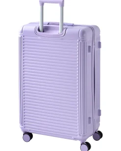 Beliani Set di 3 valigie rigide MYNTIS Viola Viola Nero