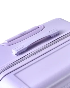 Beliani Set di 3 valigie rigide MYNTIS Viola Viola Nero