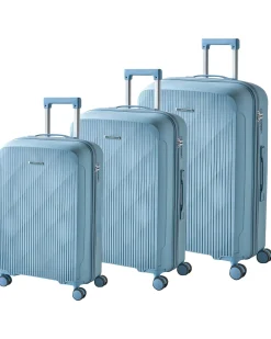 Online Beliani Set di 3 valigie rigide TONSAI Blu