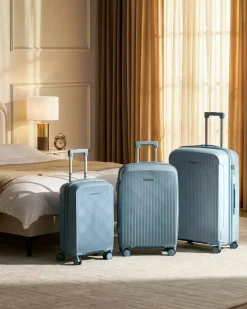 Online Beliani Set di 3 valigie rigide TONSAI Blu