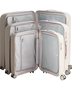Sale Beliani Set di 3 valigie rigide TONSAI chiaro Beige