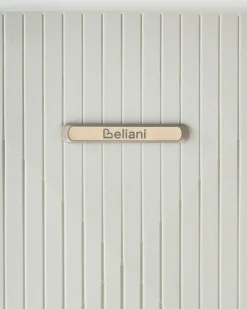 Best Beliani Set di 3 valigie rigide TONSAI Bianco sporco Bianco Marrone
