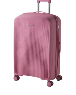 Online Beliani Set di 3 valigie rigide TONSAI Rosa