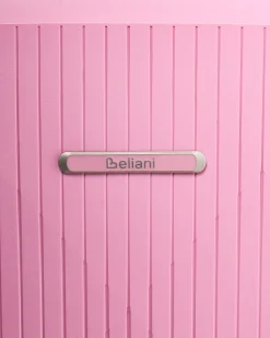 Online Beliani Set di 3 valigie rigide TONSAI Rosa