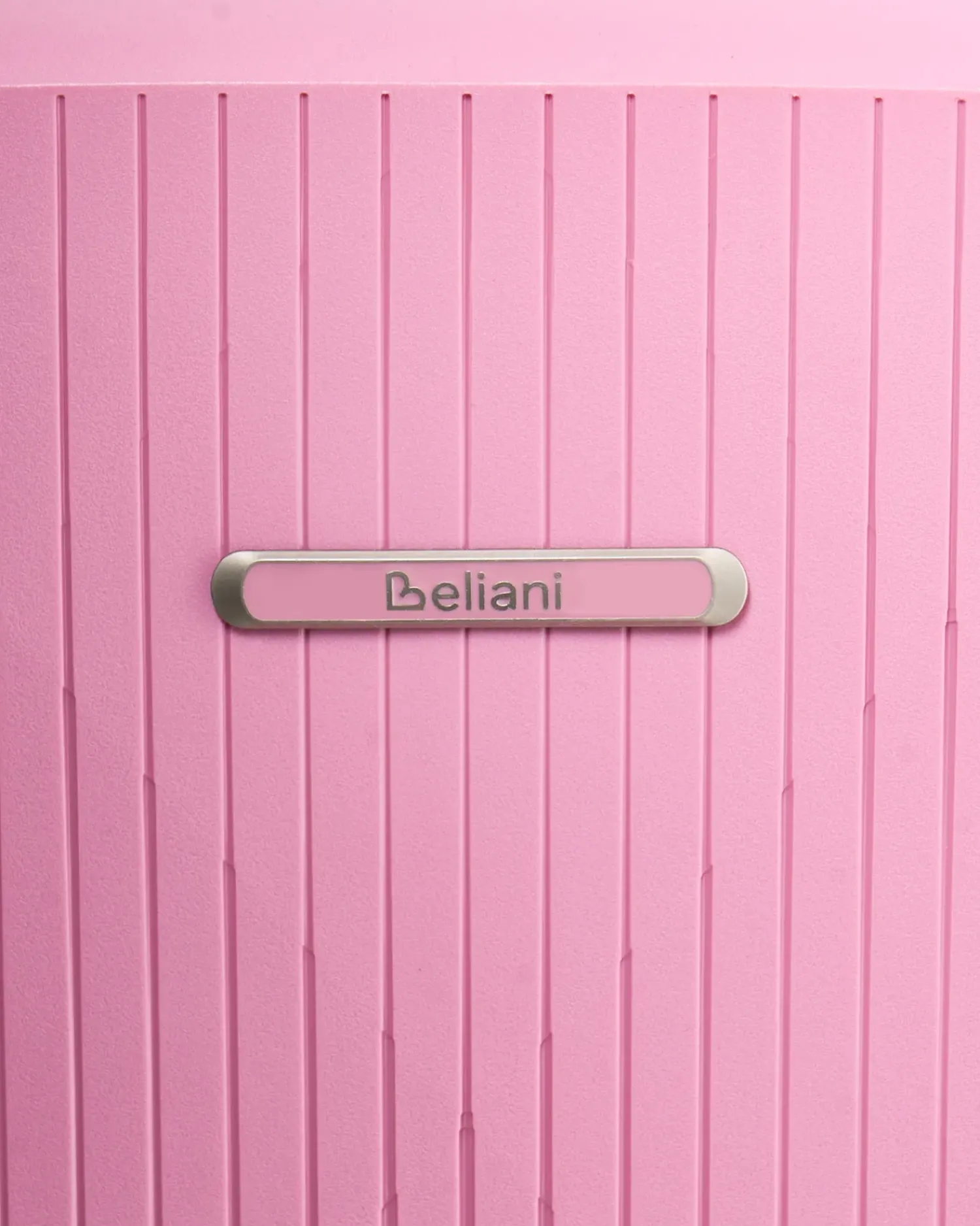 Online Beliani Set di 3 valigie rigide TONSAI Rosa