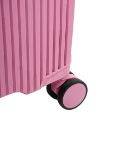 Online Beliani Set di 3 valigie rigide TONSAI Rosa