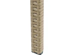 Discount Beliani Set divani con tavolino MARSALA Rattan sintetico (PE) Marrone chiaro Beige Bianco Naturale