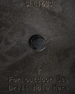 New Beliani Set di 2 vasi per piante ABDERA 31 cm chiaro Beige