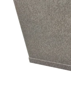 Discount Beliani Set di 2 vasi per piante PORIA 60 cm Grigio