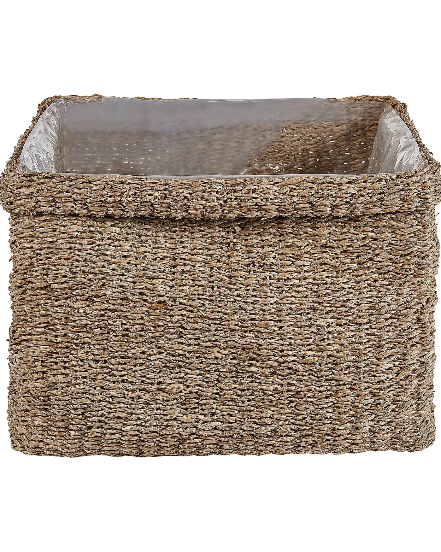 Online Beliani Set di 3 vasi per piante RIVULINE Alghe marine 23/27/30 cm Naturale Marrone