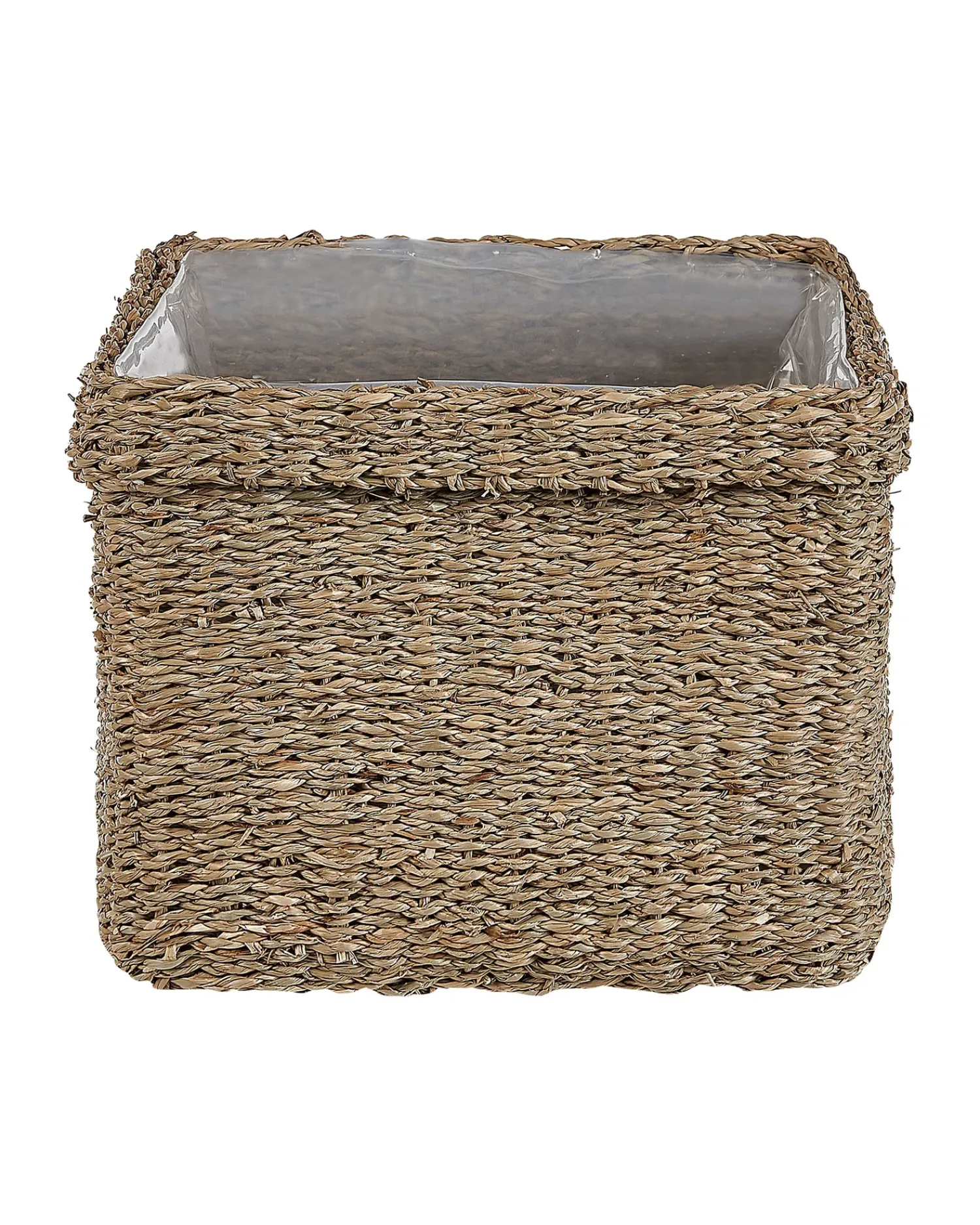 Online Beliani Set di 3 vasi per piante RIVULINE Alghe marine 23/27/30 cm Naturale Marrone
