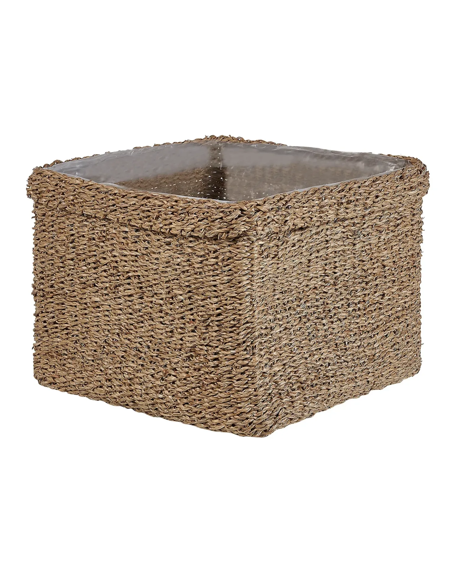 Online Beliani Set di 3 vasi per piante RIVULINE Alghe marine 23/27/30 cm Naturale Marrone