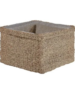 Online Beliani Set di 3 vasi per piante RIVULINE Alghe marine 23/27/30 cm Naturale Marrone