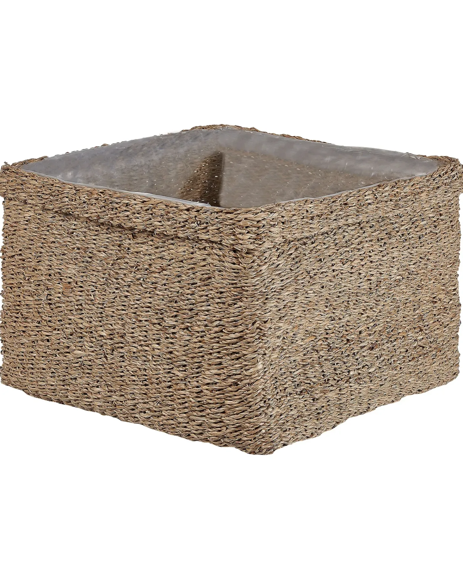 Online Beliani Set di 3 vasi per piante RIVULINE Alghe marine 23/27/30 cm Naturale Marrone