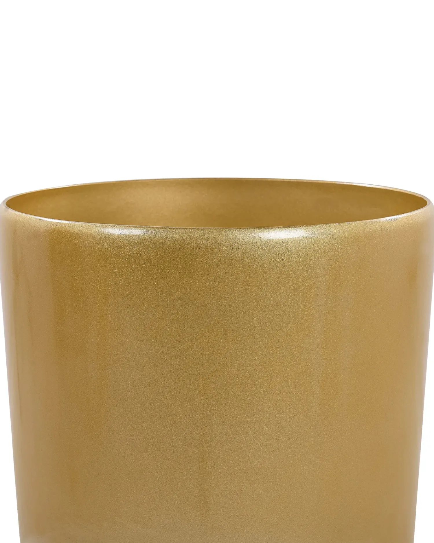 Discount Beliani Set di 2 vasi per piante TSERIA 32 cm Oro