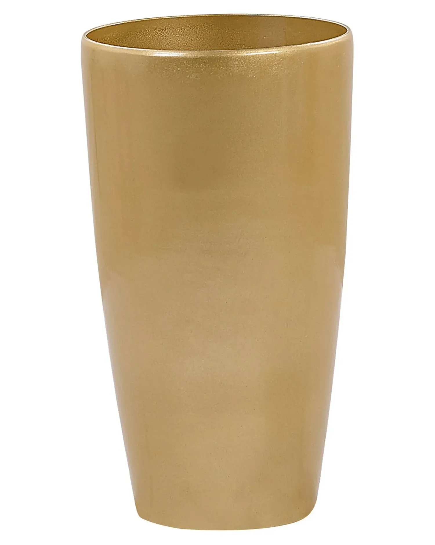 Discount Beliani Set di 2 vasi per piante TSERIA 32 cm Oro