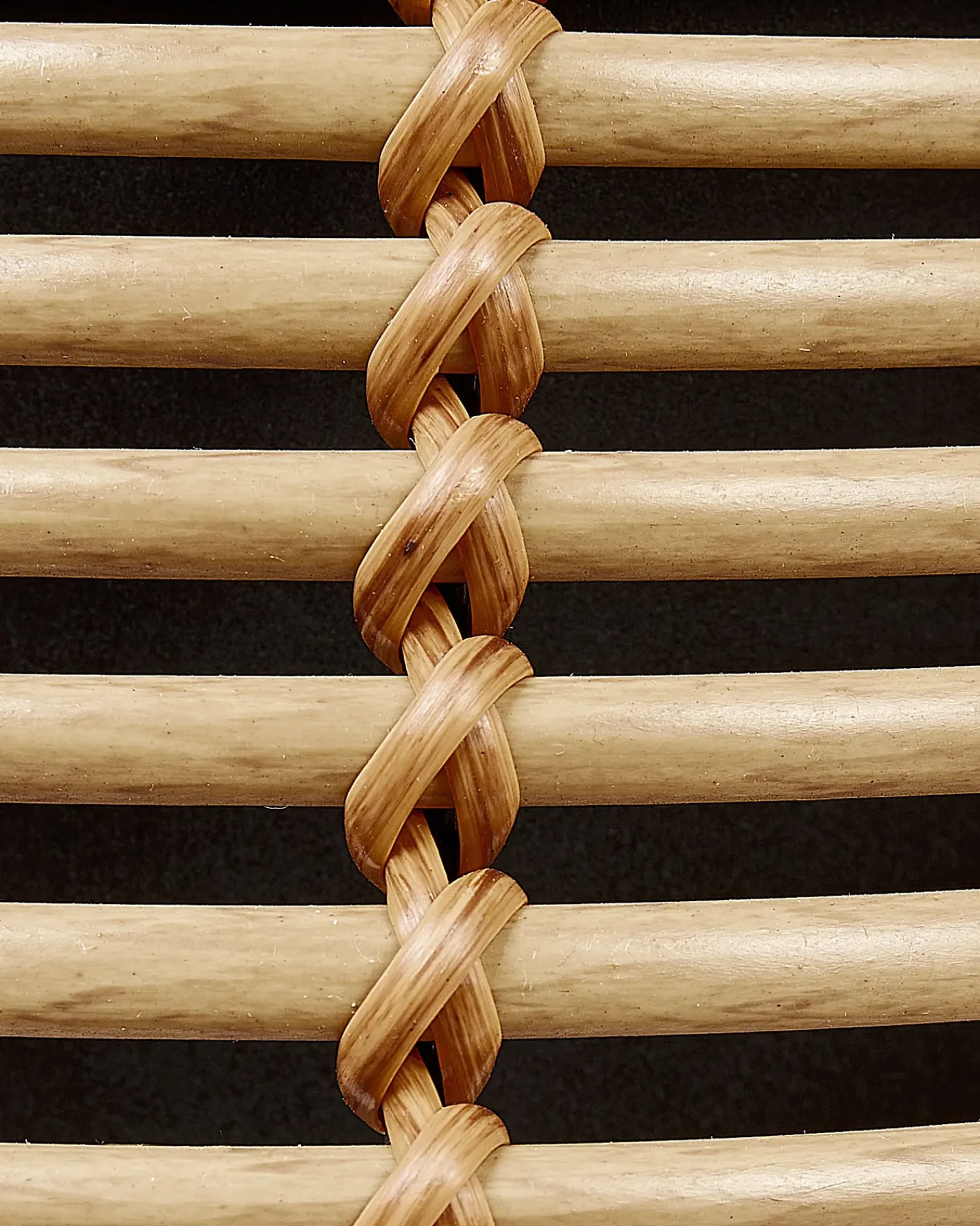 Best Beliani Set di 2 vasi rialzati per piante BORAGO Rattan sintetico (PE) 20/21 cm Naturale Marrone