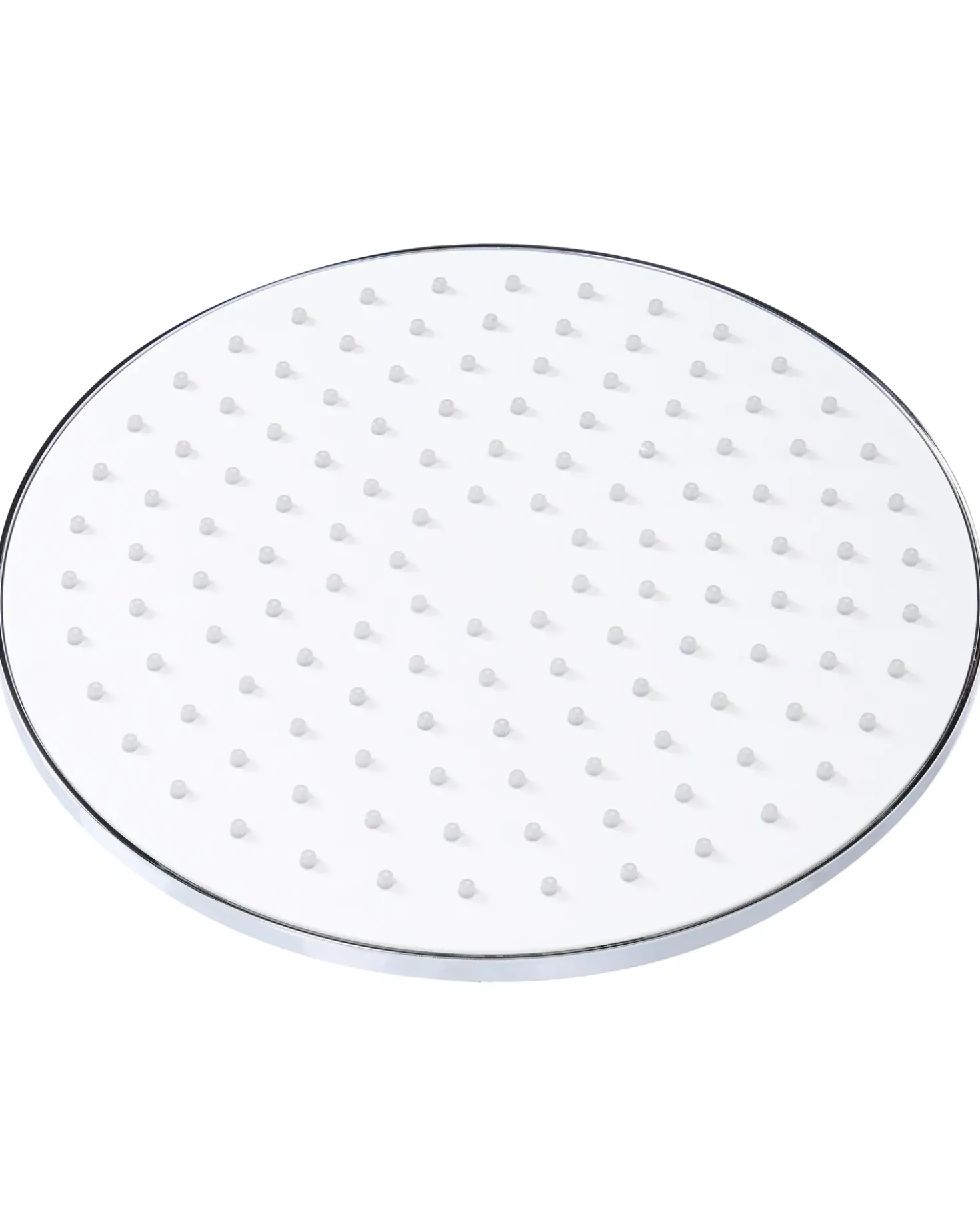 Set doccia con miscelatore e soffione a pioggia PUYEHUE Argento