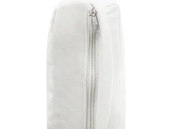 Online Beliani Set salotto da giardino con tavolo e pouf 5 posti BARDI con cuscini Rattan sintetico (PE) Marrone Bianco Marrone