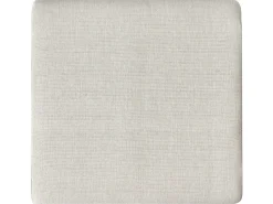 Discount Beliani Set salotto da giardino con tavolo e pouf 2 posti PONZA Rattan sintetico (PE) Marrone Bianco Marrone
