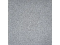Hot Beliani Set salotto da giardino con tavolo e pouf 5 posti NOLA Metallo Grigio Marrone Grigio