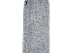 Hot Beliani Set salotto da giardino con tavolo e pouf 5 posti NOLA Metallo Grigio Marrone Grigio