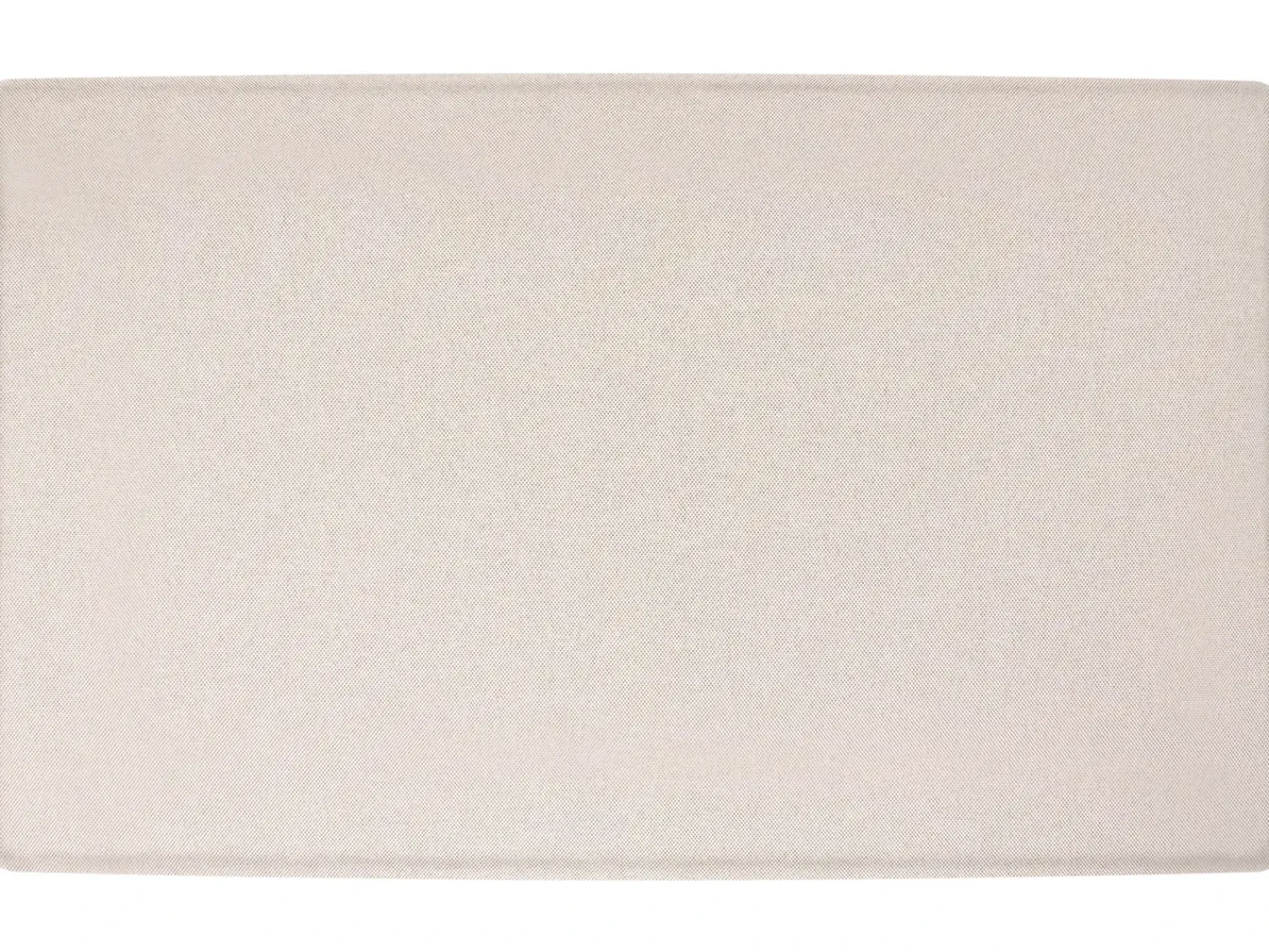 Clearance Beliani Set salotto da giardino con tavolo e pouf 2 posti NOCI Modulare Metallo Beige