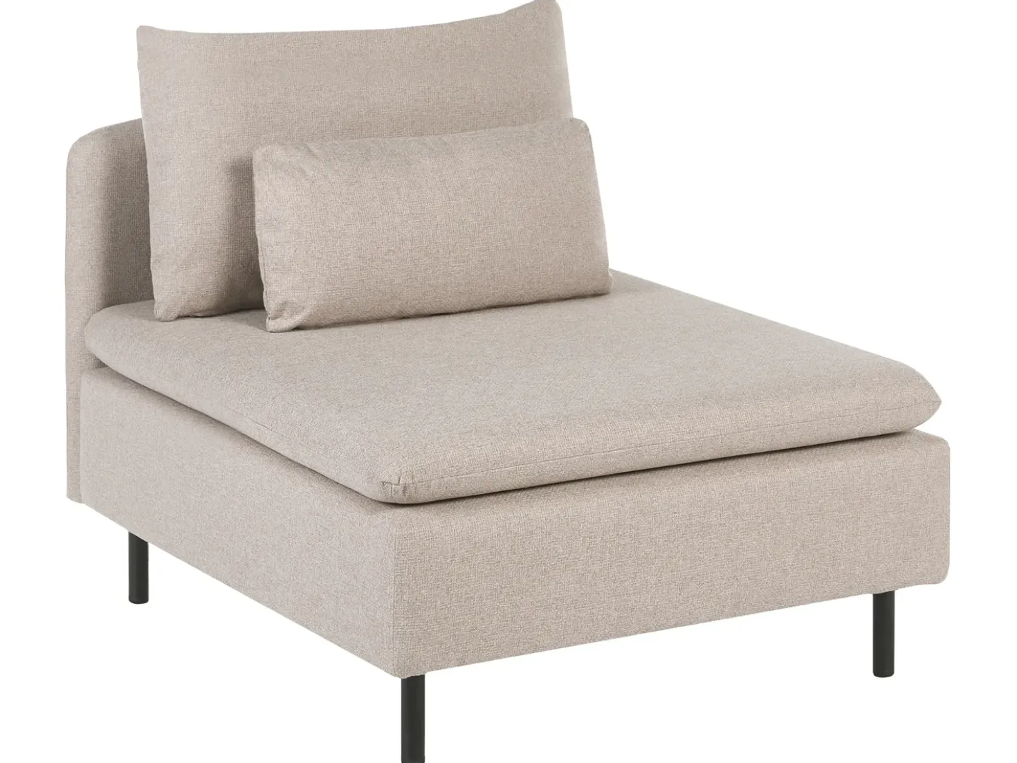Sezione a 1 posto EGERIS Tessuto Beige