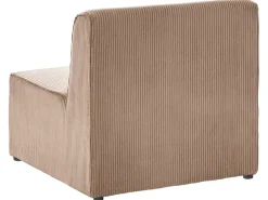 Sezione a 1 posto LEMVIG Velluto a coste Beige sabbia