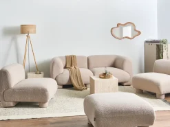 Sezione a 1 posto MJALBI Bouclé Beige