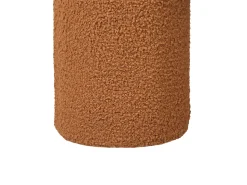 Outlet Beliani Sgabello CANBY Bouclé Arancione