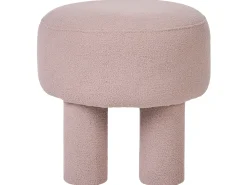 New Beliani Sgabello CANBY Bouclé Beige