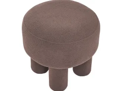 Best Beliani Sgabello CANBY Bouclé Marrone