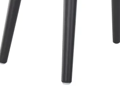Best Beliani Sgabello contenitore MALLARD Velluto Grigio Grigio Nero
