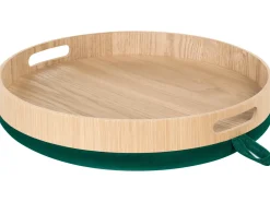 Hot Beliani Sgabello contenitore NEELY Velluto smeraldo Verde