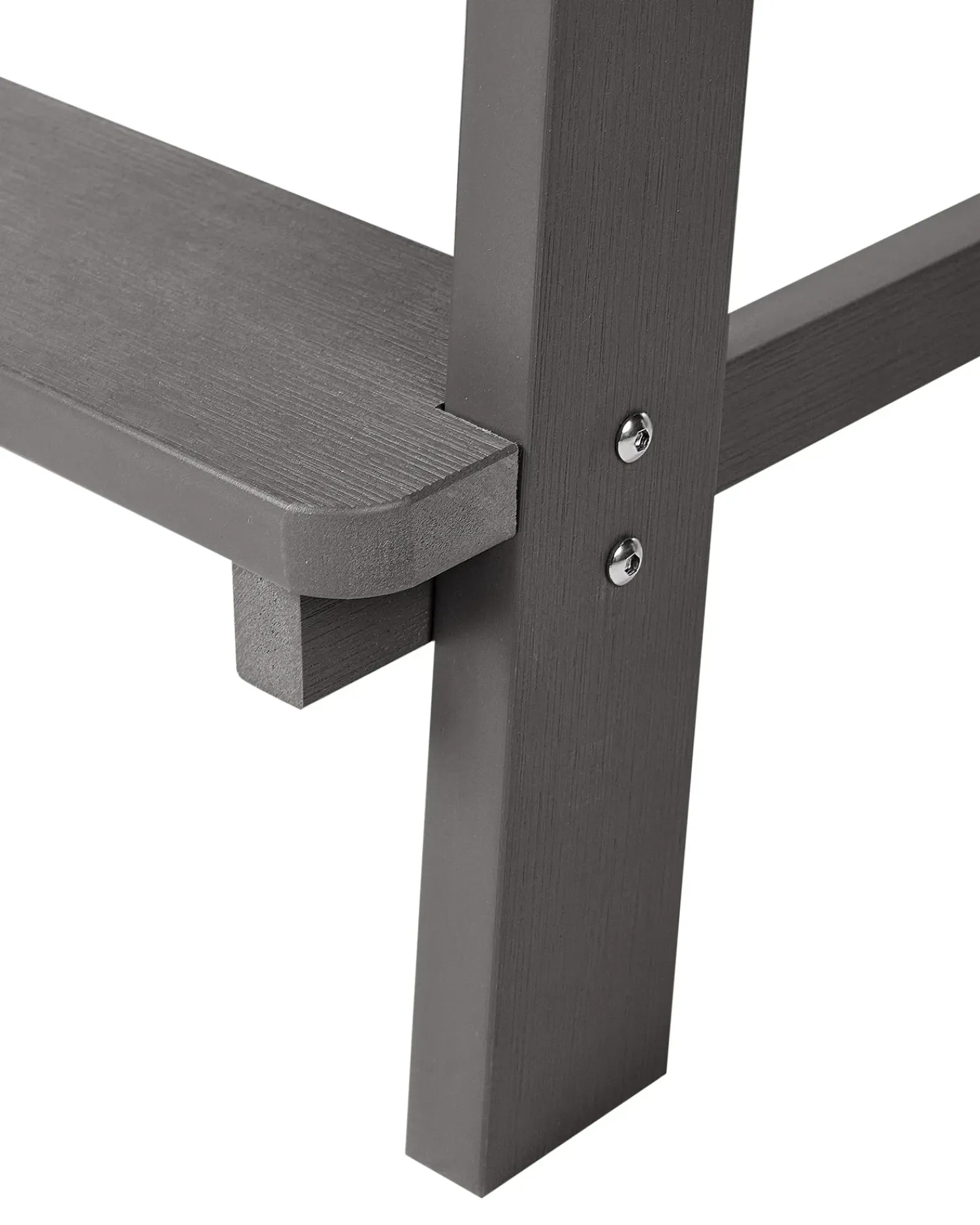 Discount Beliani ADIRONDACK Materiale sintetico scuro Grigio
