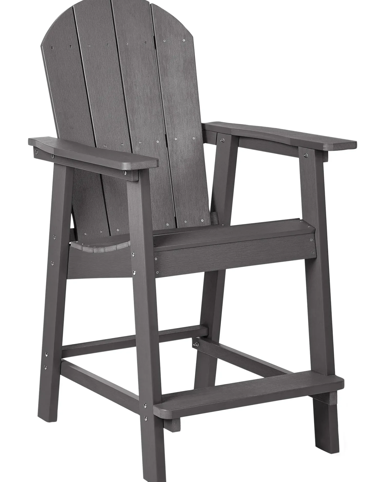 Discount Beliani ADIRONDACK Materiale sintetico scuro Grigio