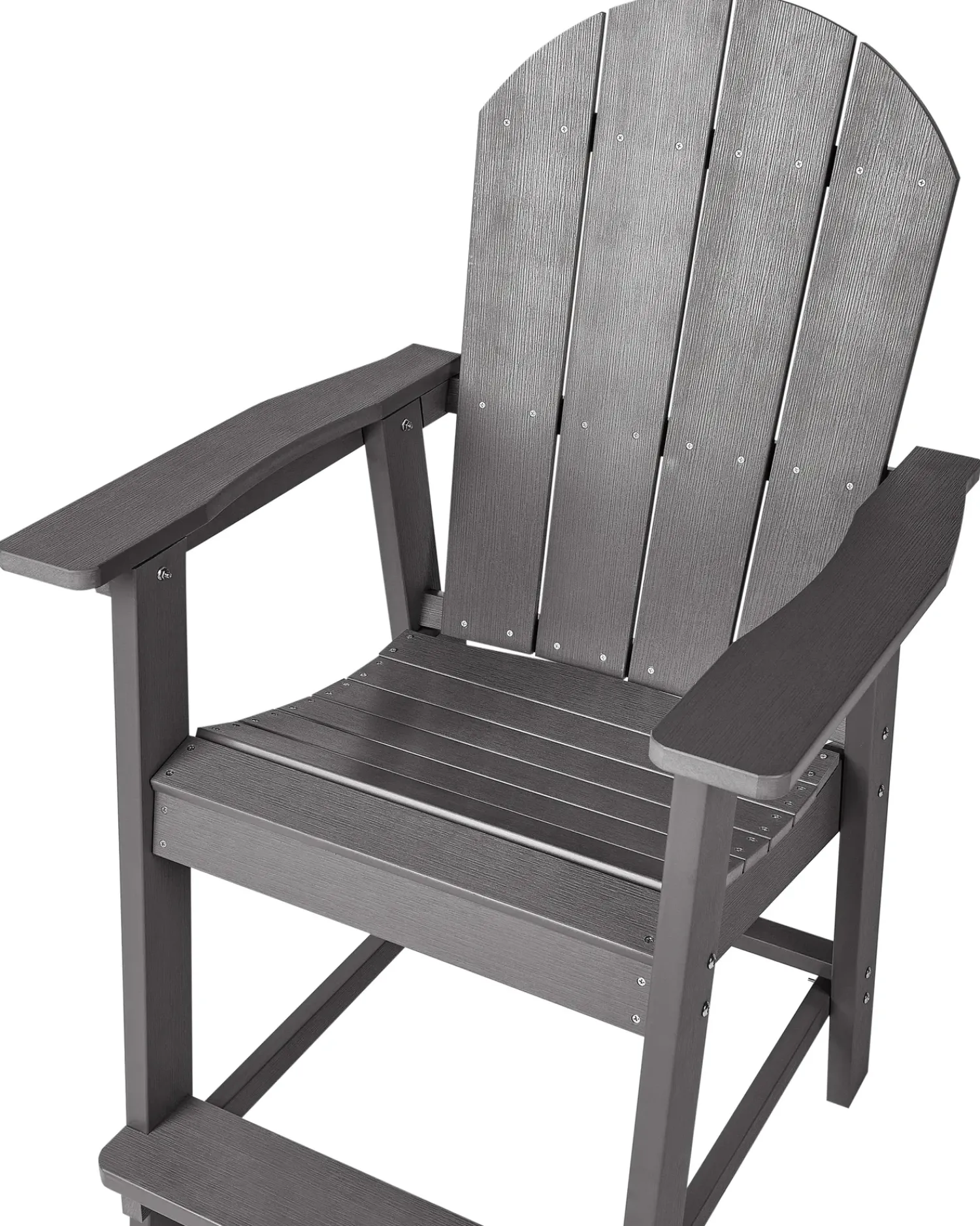 Discount Beliani ADIRONDACK Materiale sintetico scuro Grigio