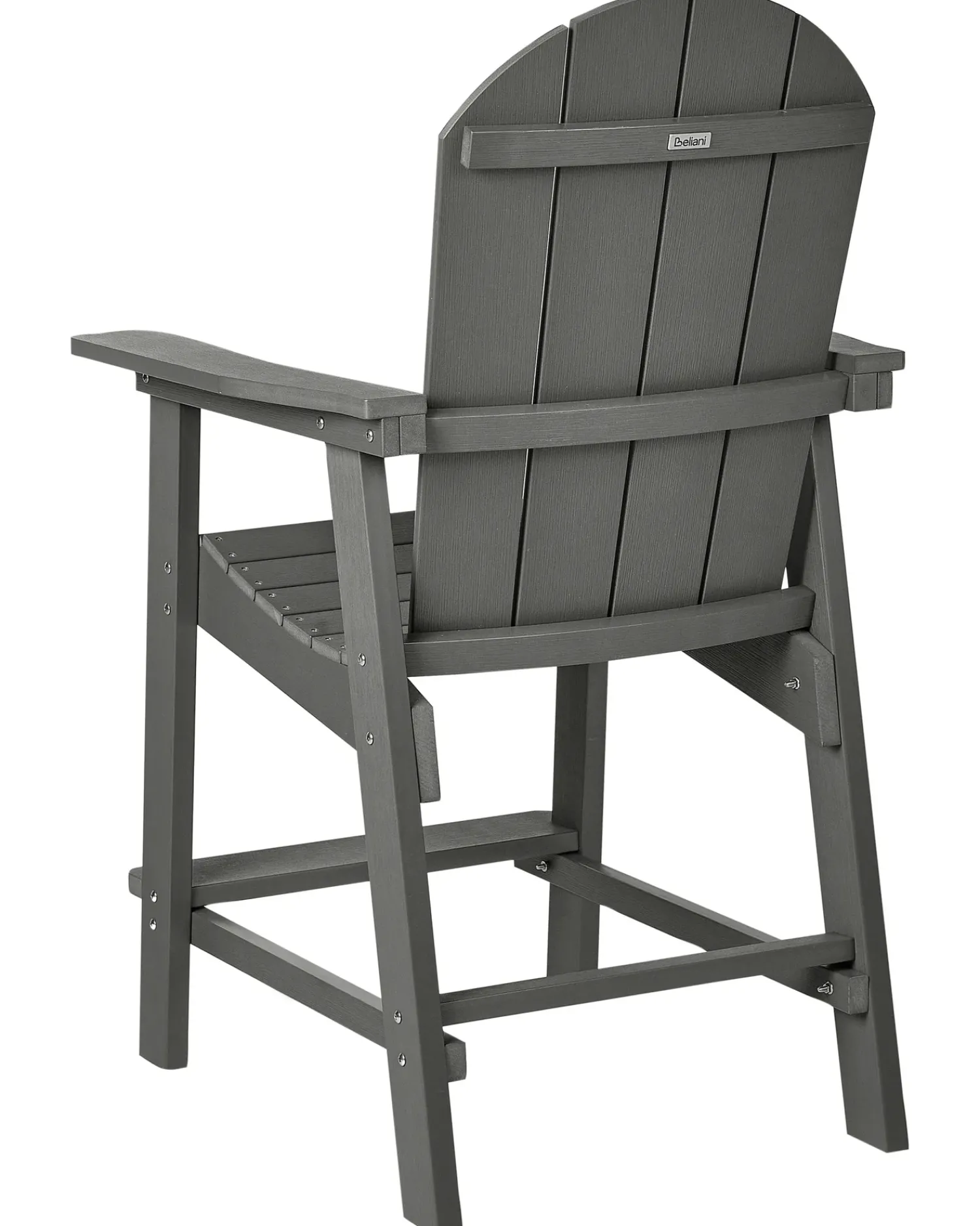 Discount Beliani ADIRONDACK Materiale sintetico scuro Grigio