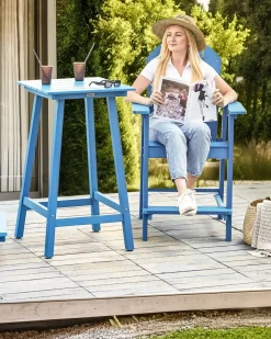 Clearance Beliani ADIRONDACK Materiale sintetico Blu