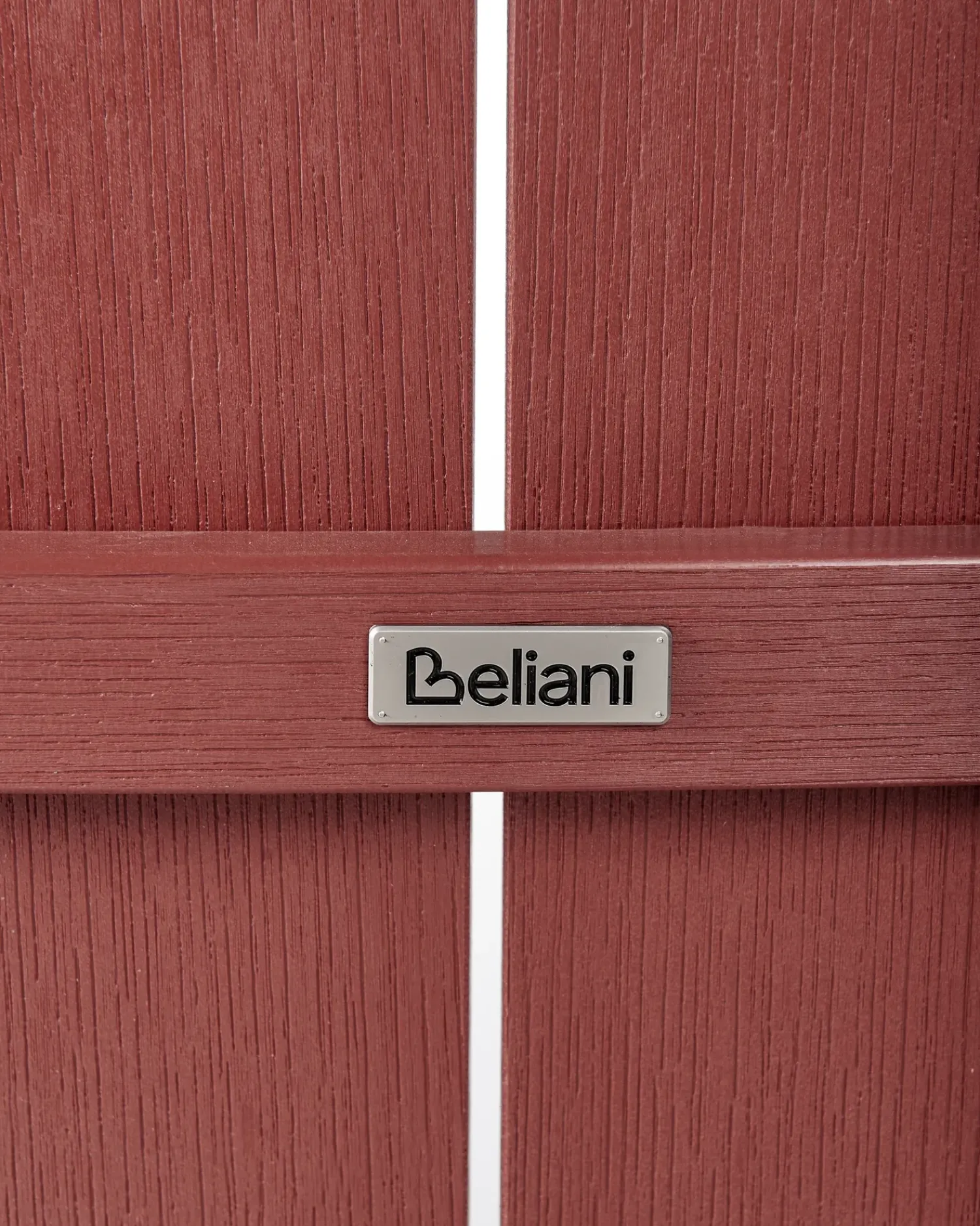 Discount Beliani ADIRONDACK Materiale sintetico Rosso